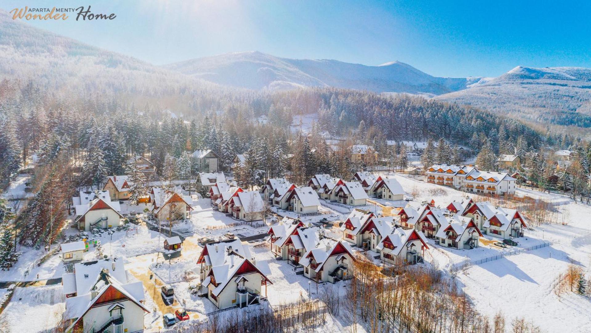 Wonder Home - Domki Gorskie Z Kominkami Na Kameralnym Osiedlu - Plac Zabaw Na Terenie Kompleksu Karpacz Exterior foto